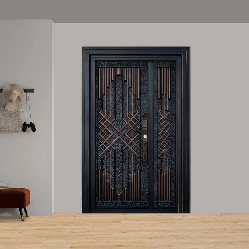 Embossed-steel-entrance-door-Cumbum